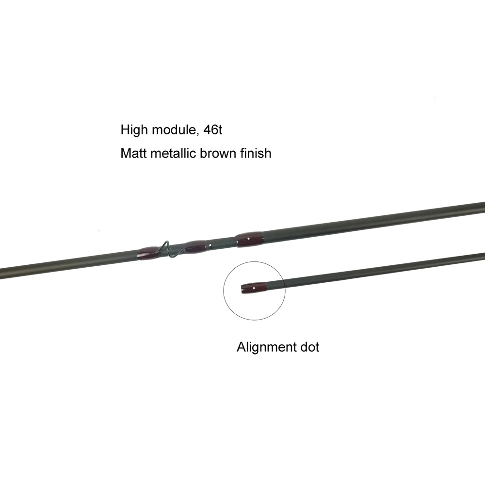 Aventik Super Light Fly Rod IM12 9'6''ft LW7 Japan Nano Fly Fishing Rod