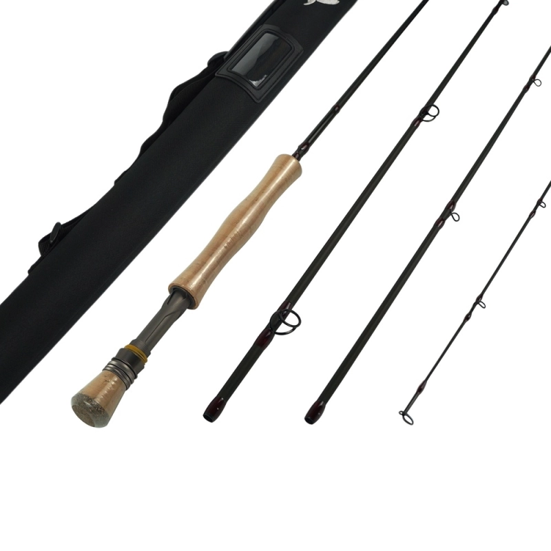 Aventik Super Light Fly Rod IM12 9'6''ft LW7 Japan Nano Fly Fishing Rod