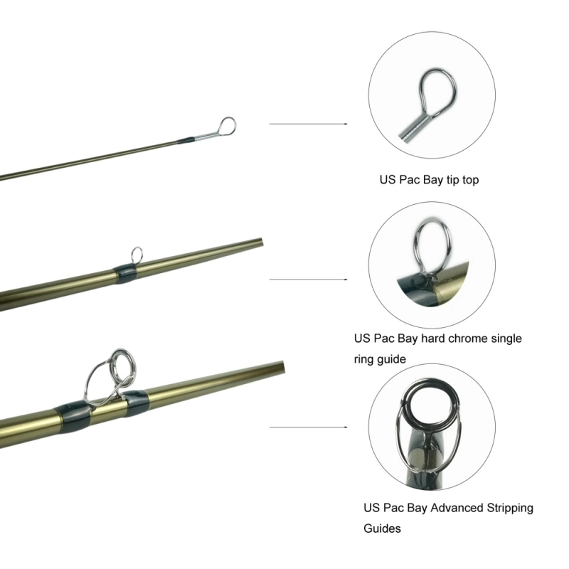 Aventik Salmon 12'6''ft LW8/9 Switch Fly Fishing Rod Popular Fast Action