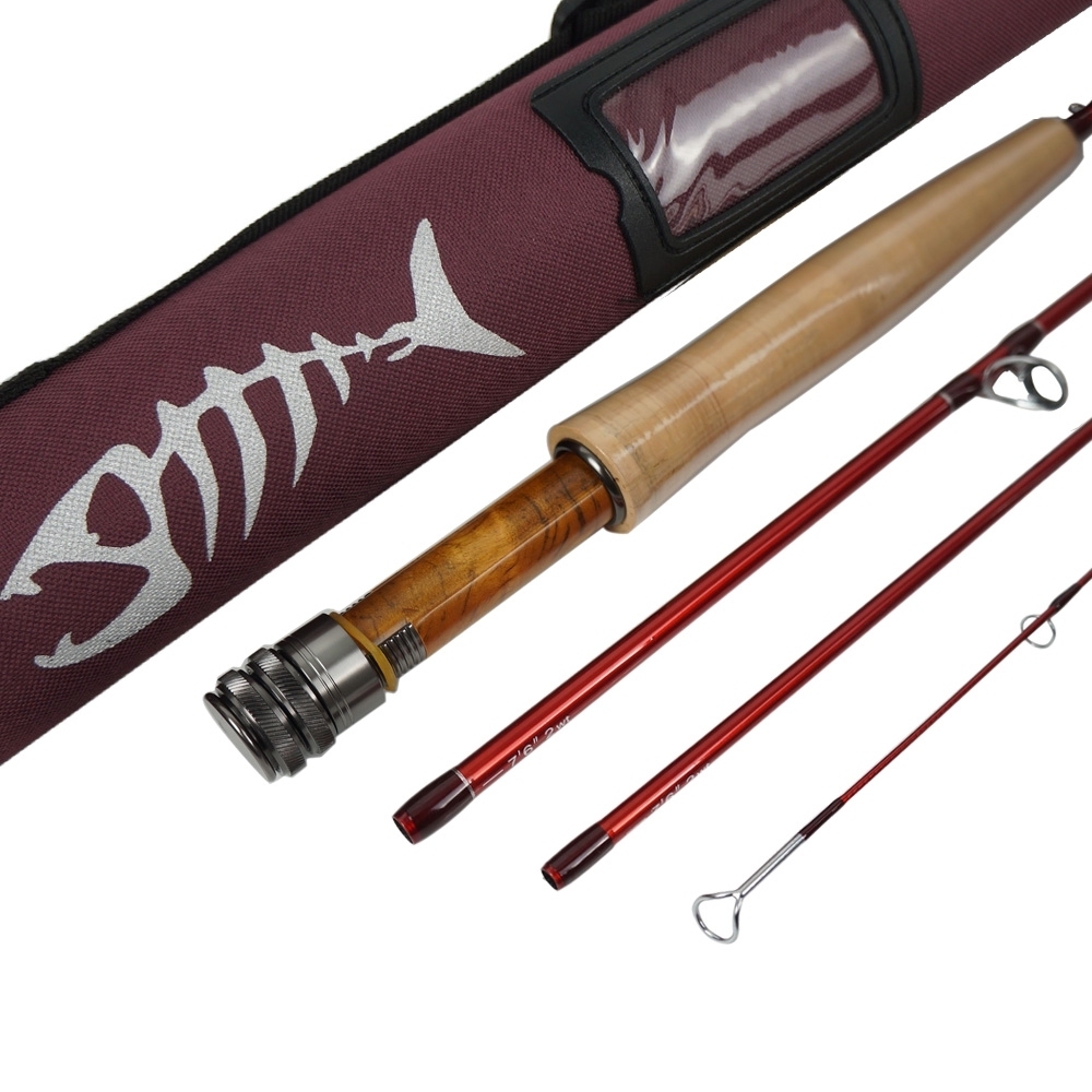 Aventik IM12 Japan Toray 46T Fly Rods 7'6'' 8'0'' 8'6'' 4sec Fast Action Super