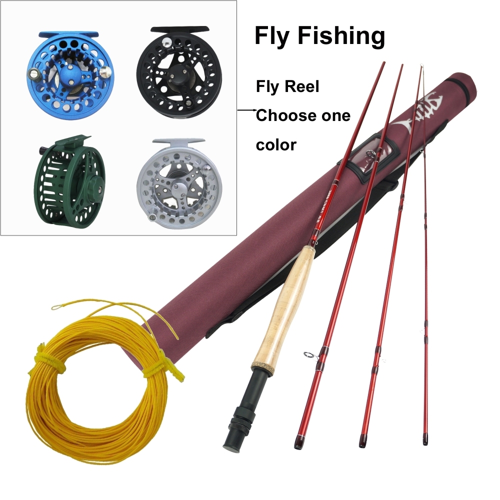 Aventik Fly Fishing Rods Set 9FT #5/6wt Fly Rod and 5/7 Reel Combos