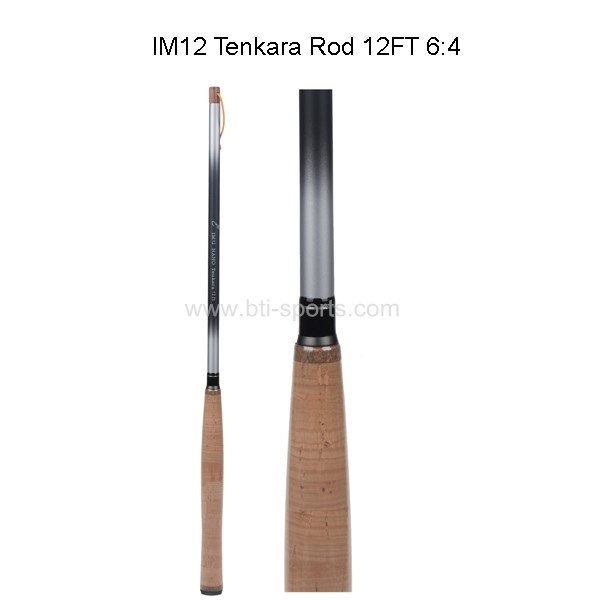 Aventik High Carbon IM12 Telescopic Tenkara Fly Rod 12FT 6:4& Carbon Rod Tube