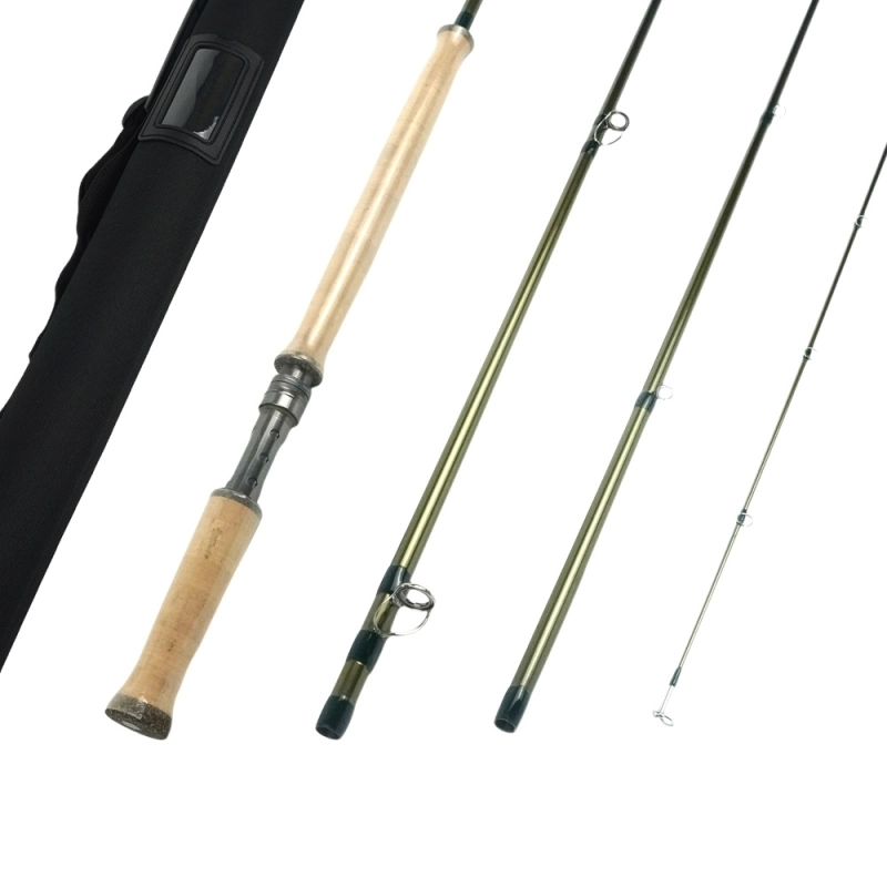 Aventik Salmon 12'6''ft LW8/9 Switch Fly Fishing Rod Popular Fast Action