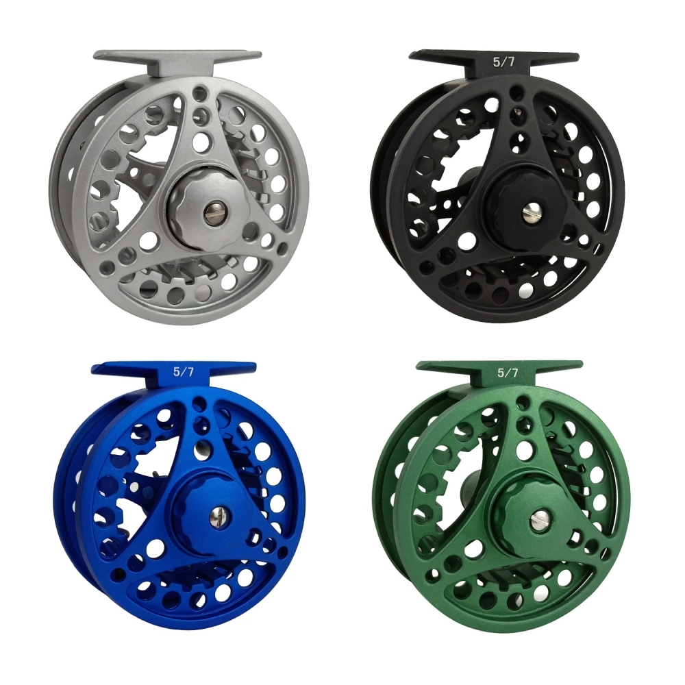 Aventik Fly Fishing Set Carbon Fiber #5/6 Fishing Rod and Fly Reel and Fly Line Combos With Rod Tube