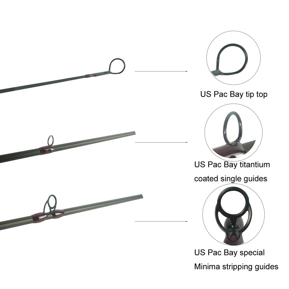 Aventik IM12 9ft LW3 LW4 LW5 LW6 Japan Nano Fly Fishing Rod