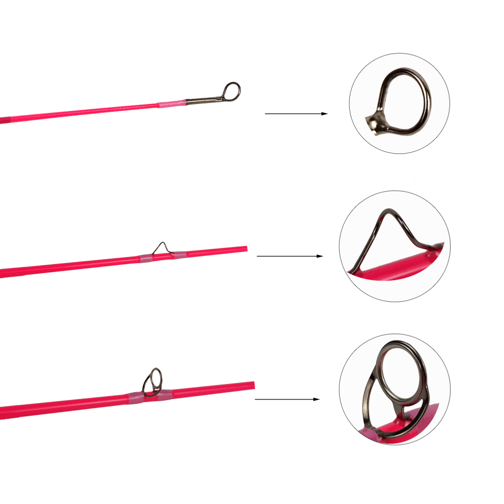 Aventik economic 6 pieces travel fly fishing rods are made of 24T 100% carbon fiber, fast action, light weight, and super compact.