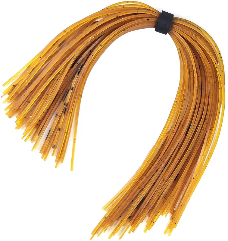 Riverruns Silicone Jig Skirts Fishing Lure Skirt Replacement for Spinnerbaits Bass Buzzbaits Fishing Jigs Fishing Lures Craw Jig Trailers Bass Skirts Casting Jigs Football