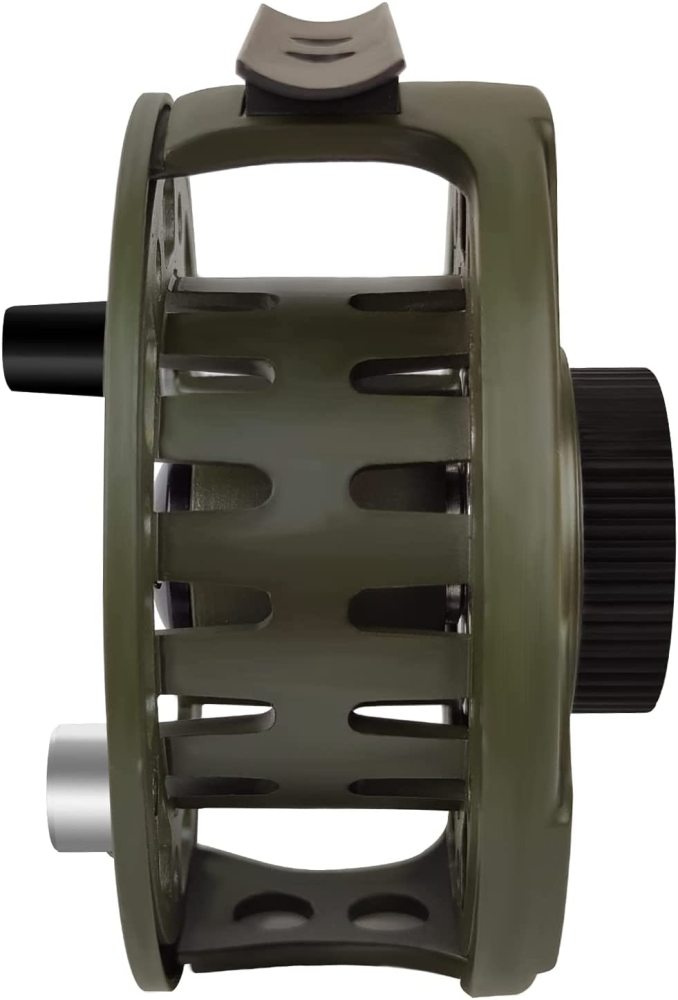 Aventik Aluminum Fly Reel 3/5 5/7 7/9 Super Large Arbor Fly Fishing Carp Reel Fresh Water and Salt Water Three Colors to Choose
