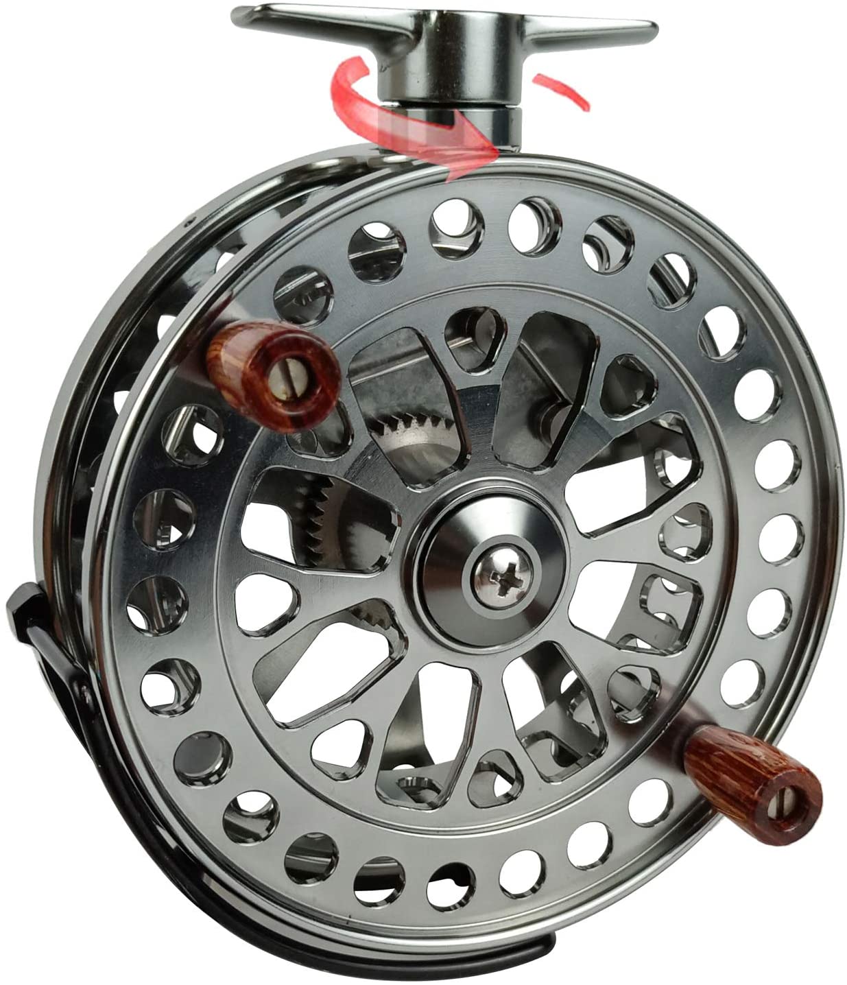 Roll over image to zoom in Z Aventik 2nd Generation High Reel Feet Center- Pin Floating Reel Aluminum Easy Line Through Fishing Reel Roll over image to zoom in Z Aventik 2nd Generation High Reel Feet Center- Pin Floating Reel Aluminum Easy Line Through Fishing Reel