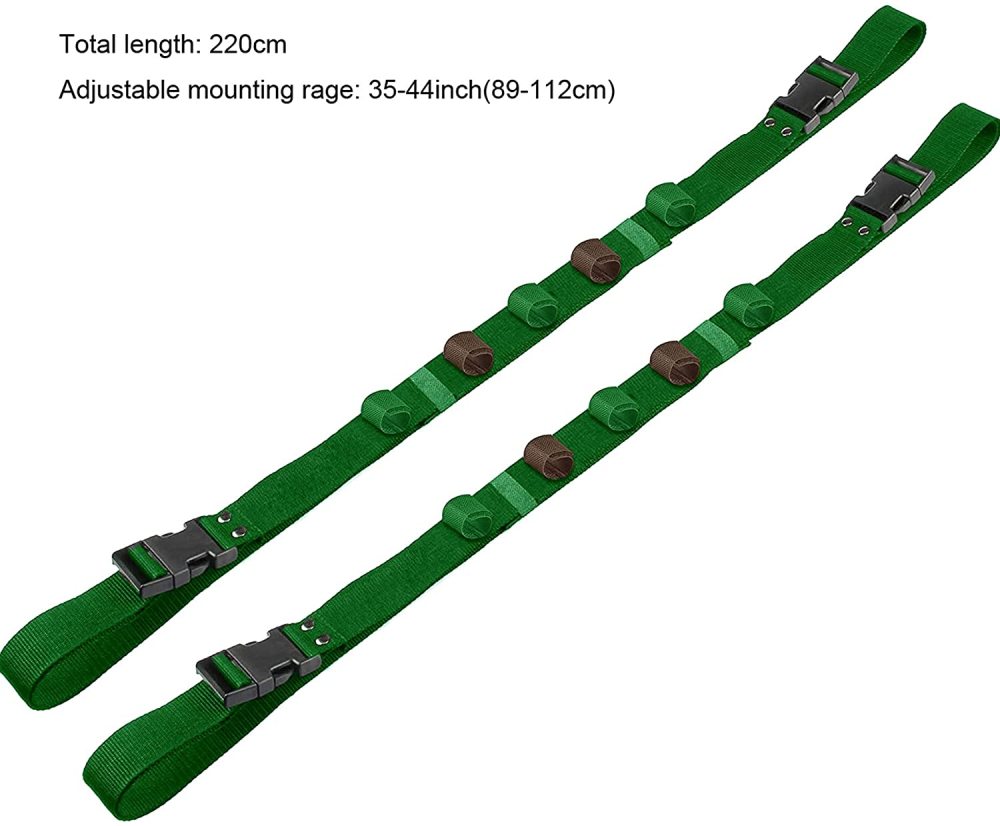 Aventik 15 Fishing Pole Rod Rack Holder Storage, Vehicle Fishing Rod Holder, Wall Rod Rack, Hold 8 Fishing Rod,12 Mini Rod Holder, Different Rod Rack for You to Choose