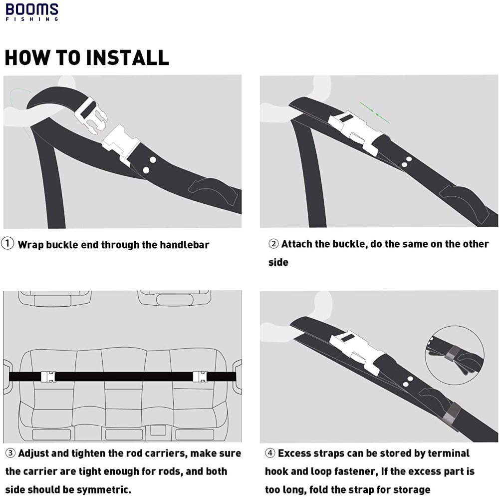 Aventik 15 Fishing Pole Rod Rack Holder Storage, Vehicle Fishing Rod Holder, Wall Rod Rack, Hold 8 Fishing Rod,12 Mini Rod Holder, Different Rod Rack for You to Choose