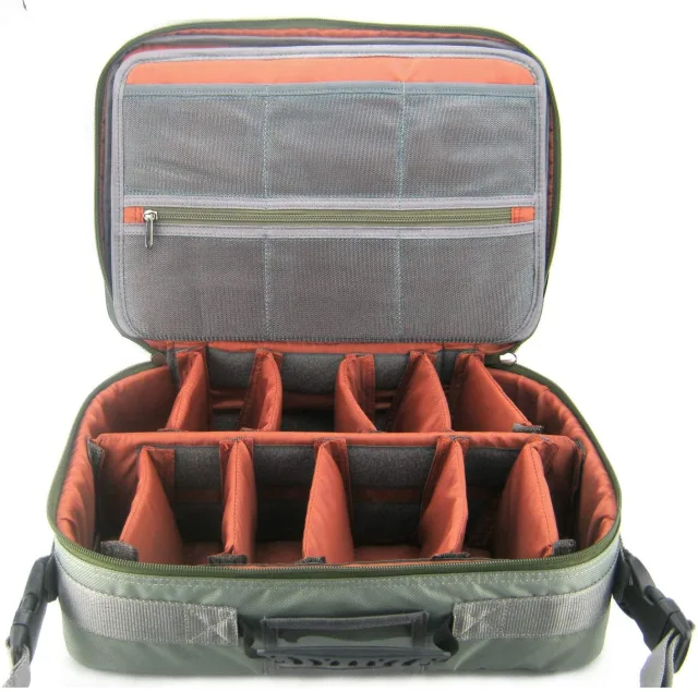 Fishing Reel Case Mesh Pocket Insert Leaf For Storage Fishing Gear Reel Bag