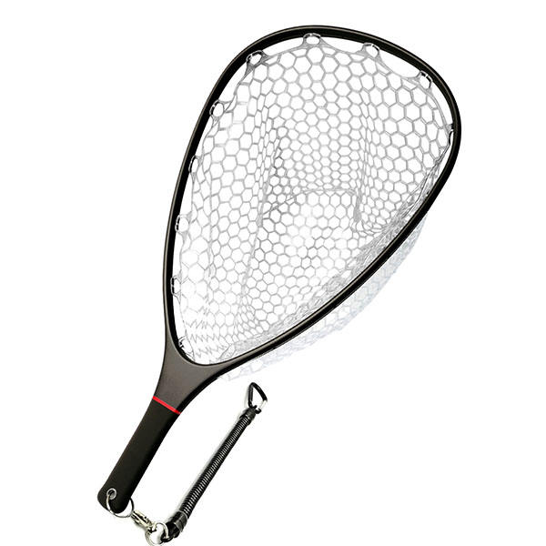 Aventik Floating Fishing Net Carbon Fiber Landing Net Clear Rubber Ghost Net Catch & Release Net with Magnetic Net Release