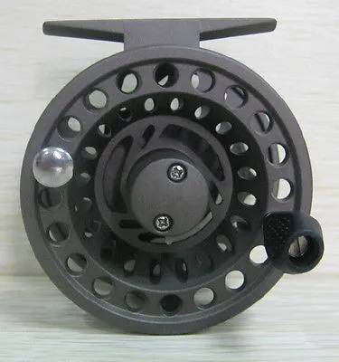 Aventik Matt Coffee 3/4wt Large Arbor Alum Die Casting Fly Reel NEW