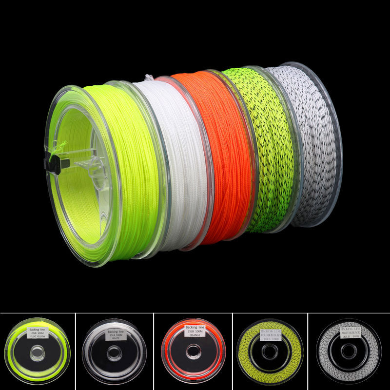 Aventik Braided Fly Fishing Backing Line Leaders Super Slim Fly Fishing Line Backing 25-30lb, 70lb,110yds/330yds