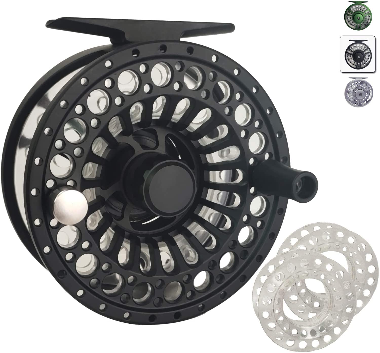 Aventik ECO Cassette CNC Machined Aluminium 5/7 Fly Reel with Two