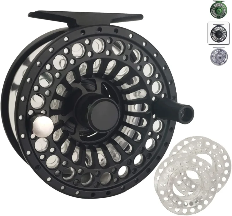 Z Aventik ECO Cassette CNC Machined Aluminium 5/7 Fly Reel with Two Extra  Spools