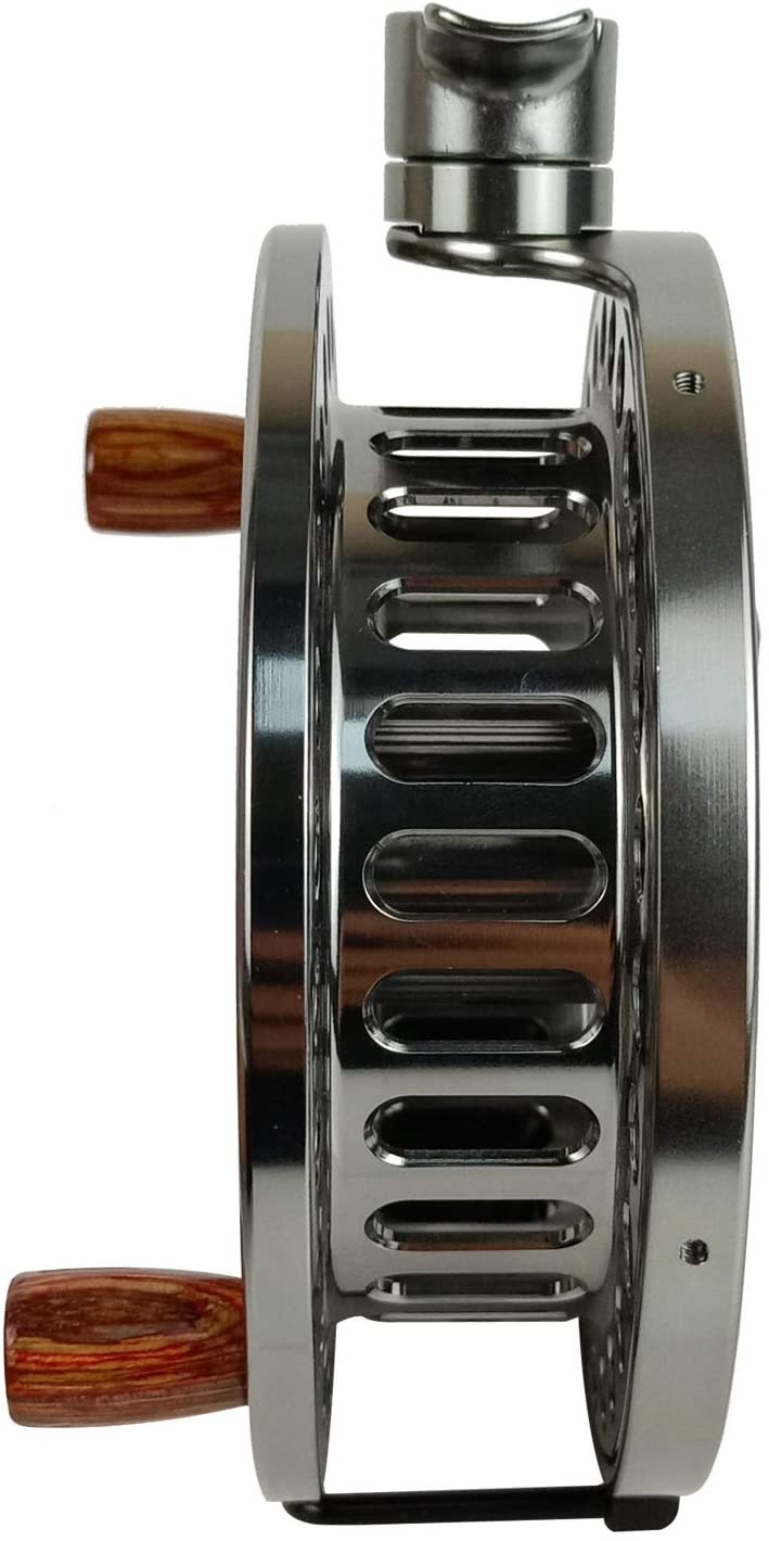 Z Aventik 2nd Generation High Reel Feet Center-Pin Floating Reel Aluminum Easy Line Through Fishing Reel