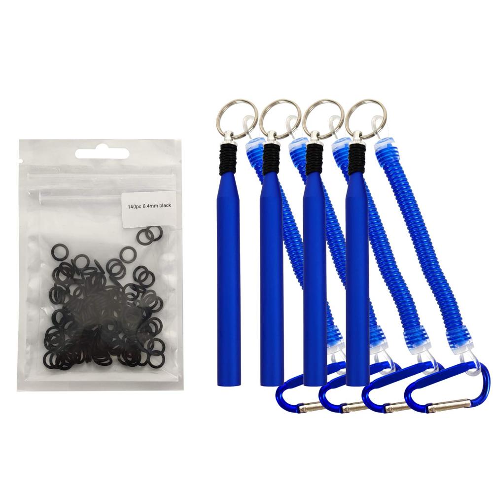 Aventik Wacky Worm Tool, Wacky O-Rings, Wacky Rigging, Wacky Worm Kit for Senko Stick Soft Baits