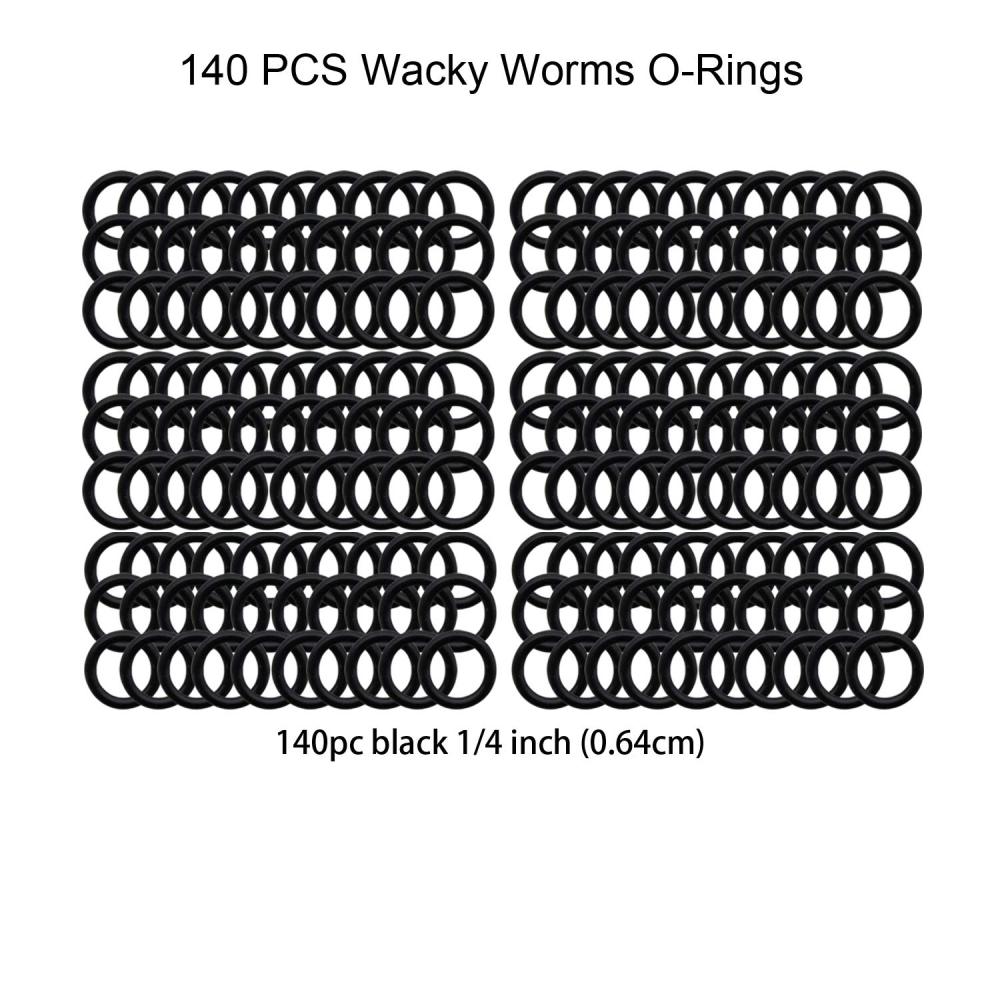 Aventik Wacky Worm Tool, Wacky O-Rings, Wacky Rigging, Wacky Worm Kit for Senko Stick Soft Baits