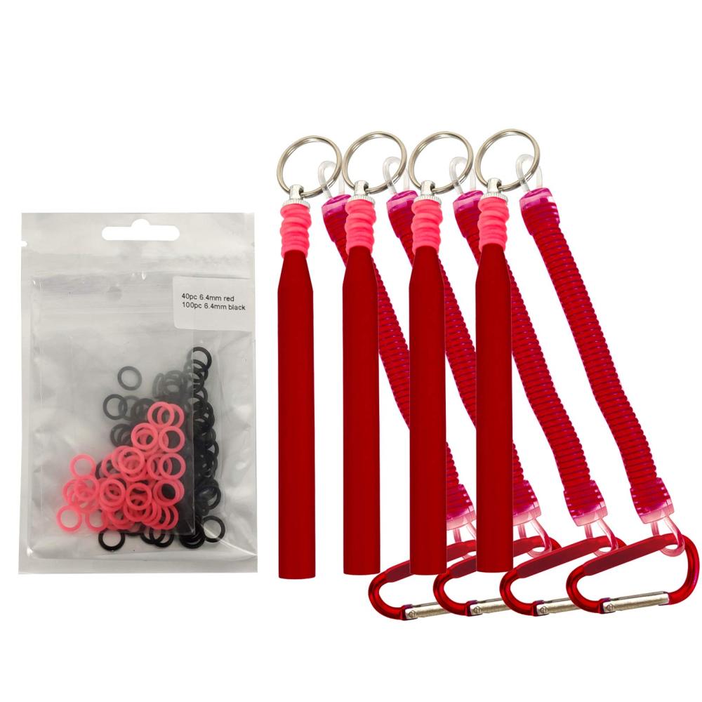 Aventik Wacky Worm Tool, Wacky O-Rings, Wacky Rigging, Wacky Worm Kit for Senko Stick Soft Baits