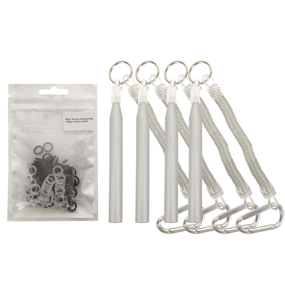 Aventik Wacky Worm Tool, Wacky O-Rings, Wacky Rigging, Wacky Worm Kit for Senko Stick Soft Baits