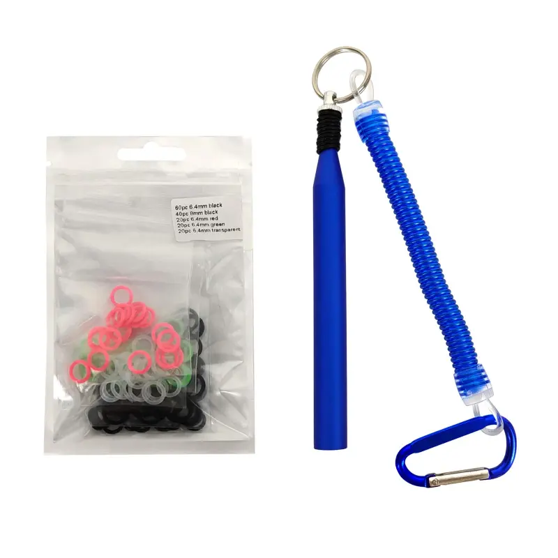 Aventik Wacky Worm Tool, Wacky O-Rings, Wacky Rigging, Wacky Worm Kit for Senko Stick Soft Baits