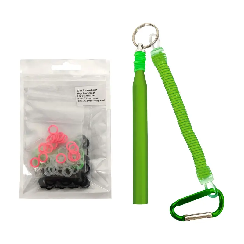 Aventik Wacky Worm Tool, Wacky O-Rings, Wacky Rigging, Wacky Worm Kit for Senko Stick Soft Baits