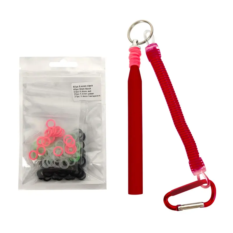 Aventik Wacky Worm Tool, Wacky O-Rings, Wacky Rigging, Wacky Worm Kit for Senko Stick Soft Baits