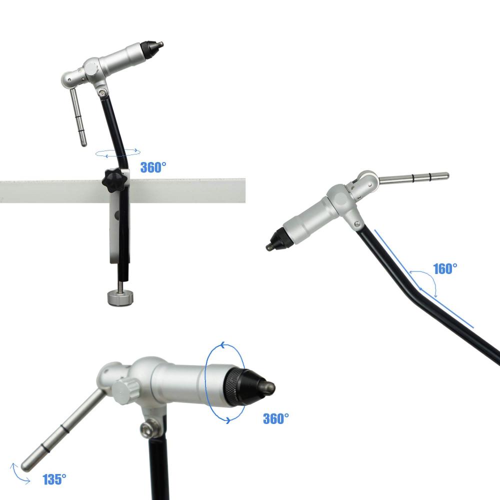 Aventik Riverruns Fly Tying Kit- Fly Tying Vise with 1 Steamer Box and 1 Pocket Fly Box, Excellent Combo for Fly Tying