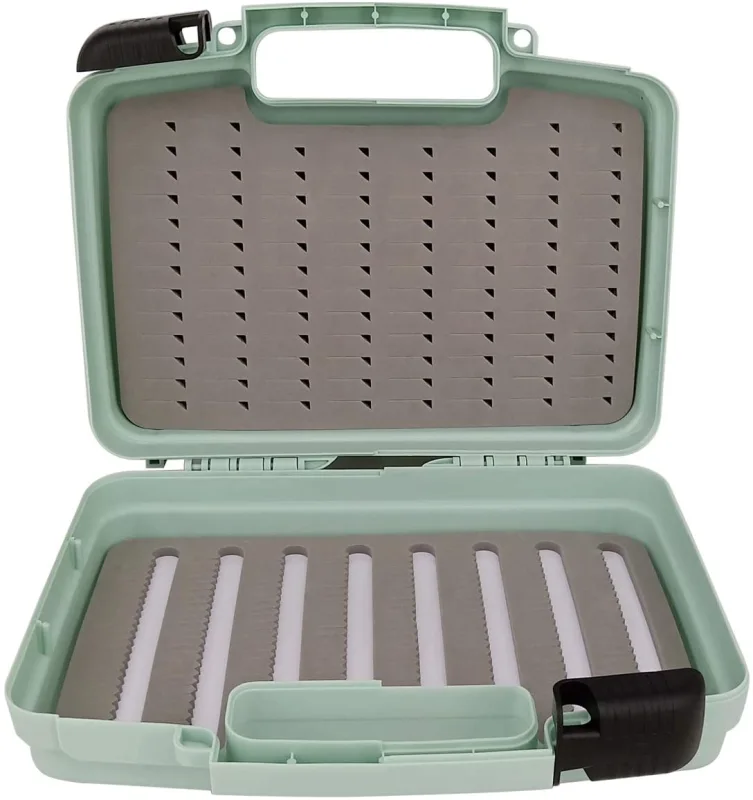 Aventik Riverruns Fly Tying Kit- Fly Tying Vise with 1 Steamer Box and 1 Pocket Fly Box, Excellent Combo for Fly Tying