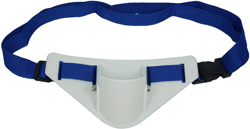 Eupheng Professional Fishermen Gimbal Pad Adjustable Fighting Fishing Waist Belt Rod Pole Holder