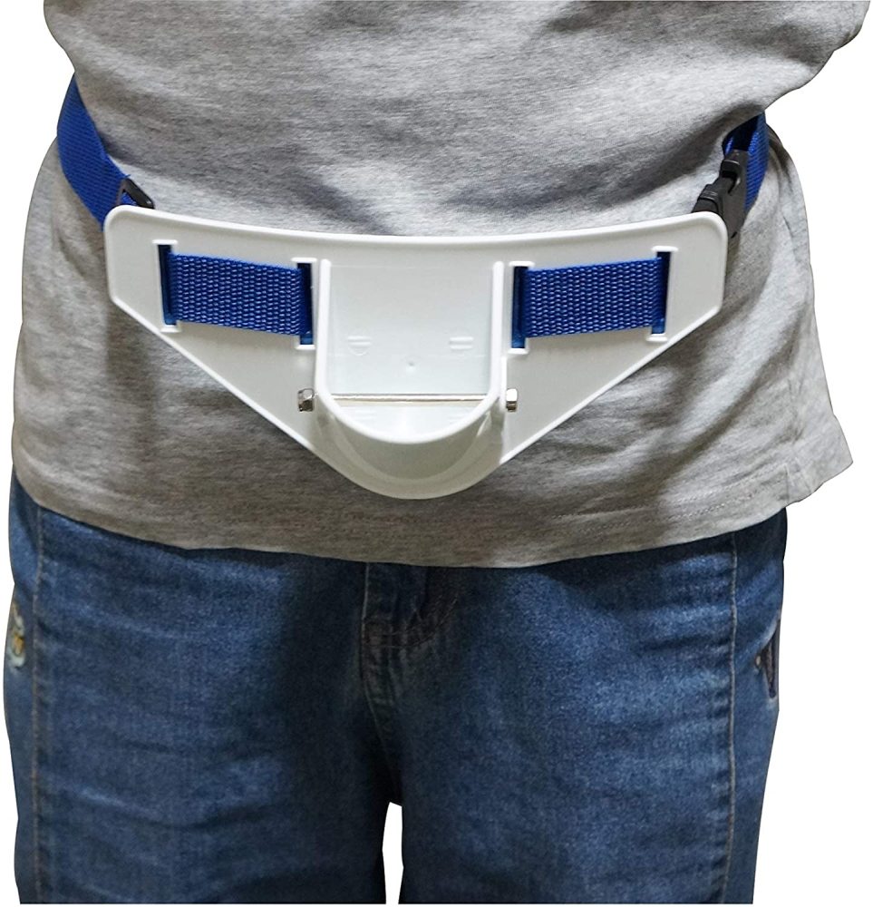 Eupheng Professional Fishermen Gimbal Pad Adjustable Fighting Fishing Waist Belt Rod Pole Holder