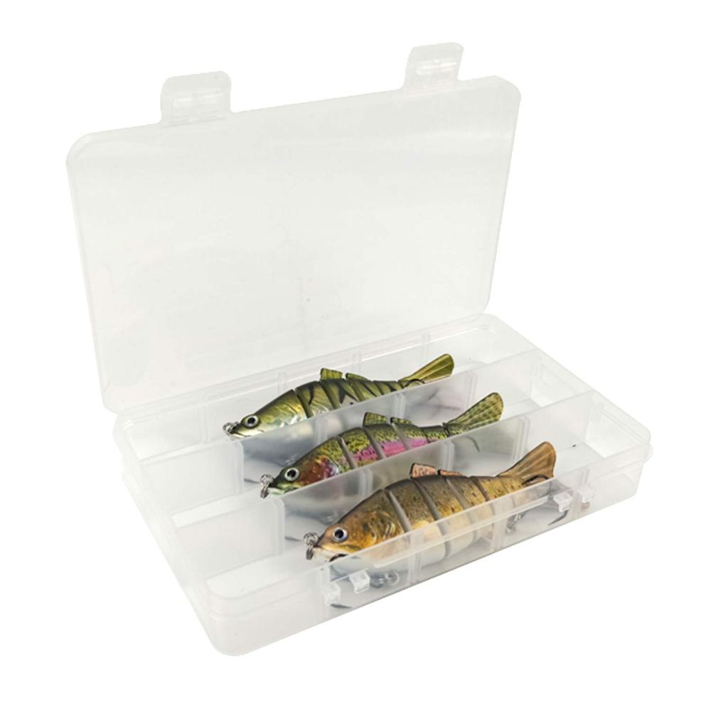 Eupheng Fishing Lure Bass Lure Kit Topwater Multi Sections Artificial Baits Lures Hard Trout Pike Lures