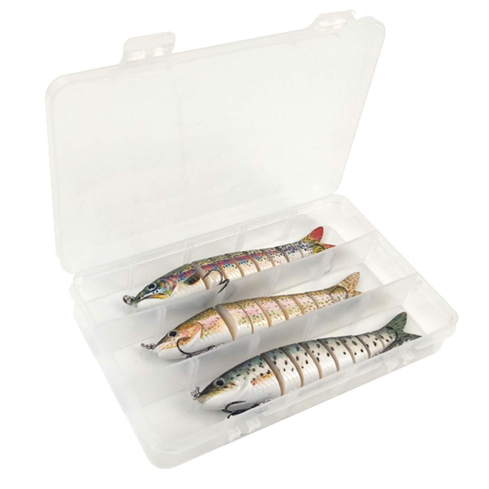 Eupheng Fishing Lure Bass Lure Kit Topwater Multi Sections Artificial Baits Lures Hard Trout Pike Lures