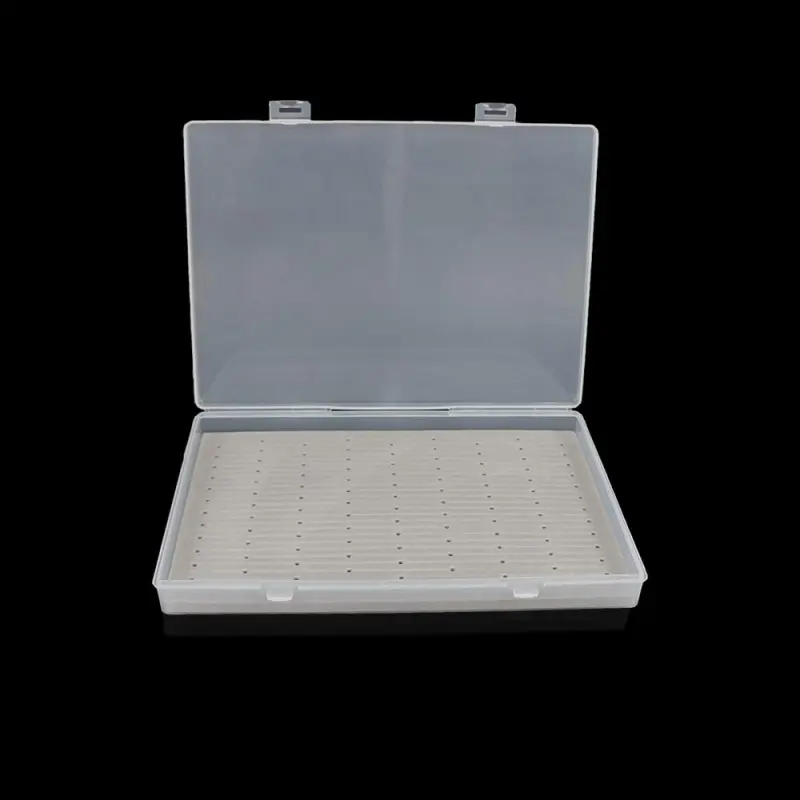 Aventik Super Large Capacity Fly Boxes Slim Foam Clear Lid PP Collection Fishing Boxes Competition Fishing Hook Tackle Boxes