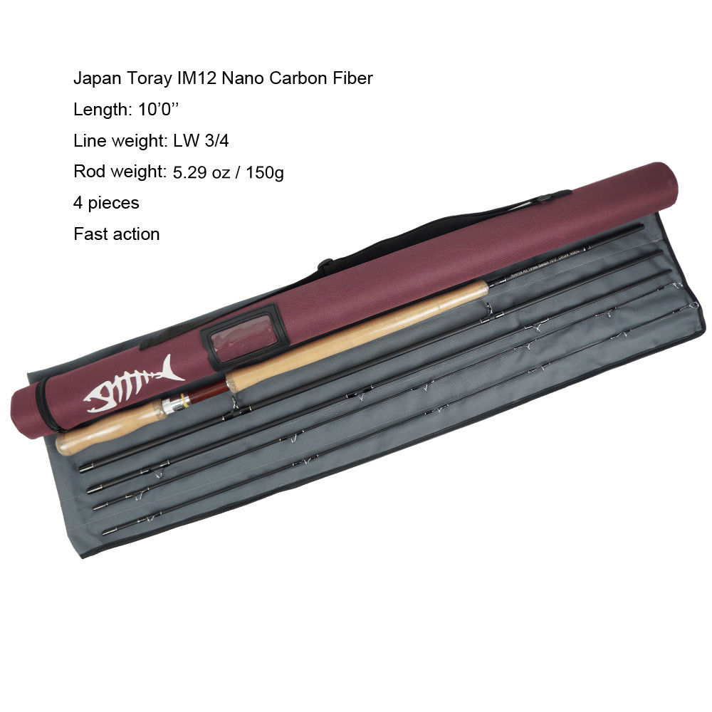 Aventik All Times IM12 Nano Carbon Fiber Short Switch Fly Rods