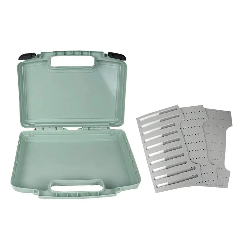 Aventik Streamer Fly Boxes Click Lock Large Streamer Flies Foams Fishing Tackle Box Boating Fishing Boxes 14X11X3.35inch/10.43X8.27X3.15inch