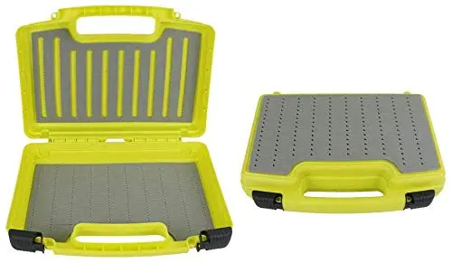 Aventik Streamer Fly Boxes Click Lock Large Streamer Flies Foams Fishing Tackle Box Boating Fishing Boxes 14X11X3.35inch/10.43X8.27X3.15inch