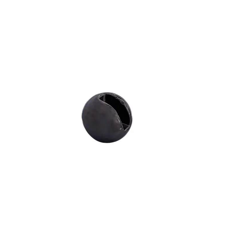 Aventik Think Fast Think Deep Tungsten Round Ball Beads, Slotted Beads Choice Fly Tying Materials, Nymph Streamer 80 Pack with A Tackle Box