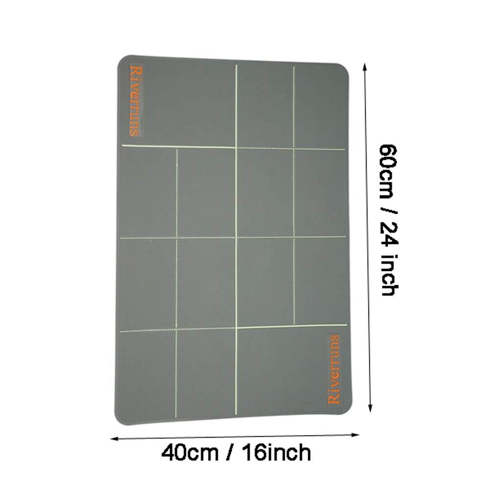 Riverruns Silicone Bead Pad Three Sized Choice Keep Beads & Hooks from Sliding Away You Know Where Your Beads! One of The Best Fly Tying Tools