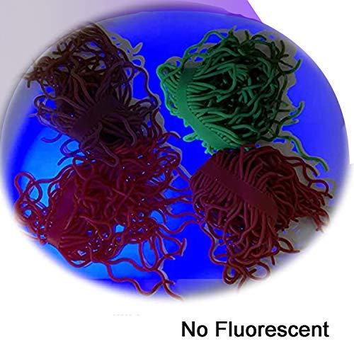 Riverruns Squirmy Wormy 10 Best Selected Color Assortment Fly Tying Materials for San Juan Fly Flies Soft Lure Ultra Stretchy Fishing Worm Body Trout Floating Glowing