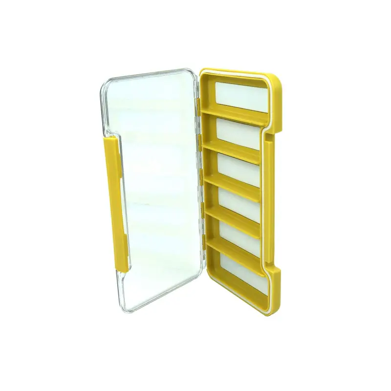 Aventik Waterproof Fly Fishing Boxes Easy Grip Foams Multi Magnetic Compartments Tackle Box 7.36\\\"X4.02\\\"X0.63\\\"