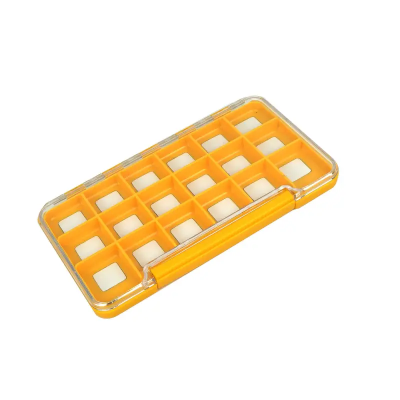 Aventik Waterproof Fly Fishing Boxes Easy Grip Foams Multi Magnetic Compartments Tackle Box 7.36\\\"X4.02\\\"X0.63\\\"