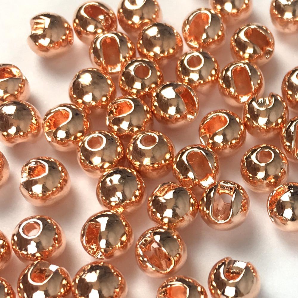 Aventik Think Fast Think Deep Beads 50pc Tungsten Beads Slotted Fly Tying Materials 10 Colors / 5 Sizes Jig Hooks Fly Fishing