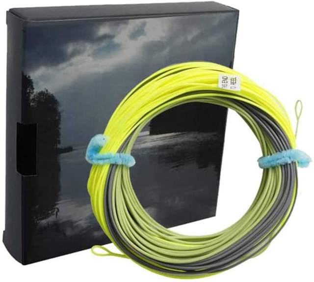 Aventik Fly Fishing Line WindCutter Fly Line Spey Floating Ultra Low Stretch Loading Zoom Welded Loops Line ID 90-100ft