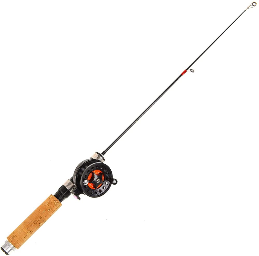 Aventik Telescopic Fishing Pole Ultra-Light Ice Fishing Rod Fishing Reel Kit