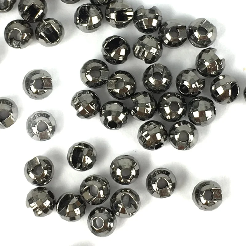 Aventik Think Fast Think Deep Beads 50pc Tungsten Beads Slotted Fly Tying Materials 10 Colors / 5 Sizes Jig Hooks Fly Fishing