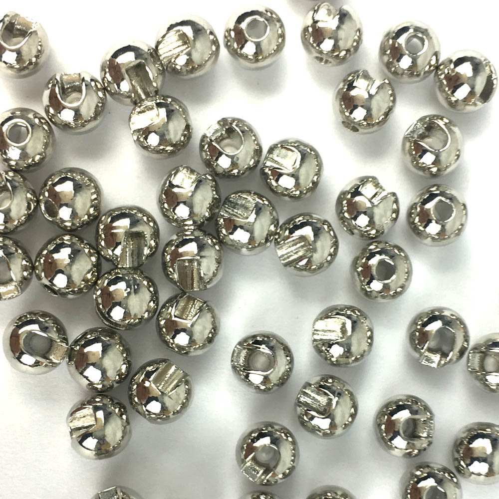 Aventik Think Fast Think Deep Beads 50pc Tungsten Beads Slotted Fly Tying Materials 10 Colors / 5 Sizes Jig Hooks Fly Fishing