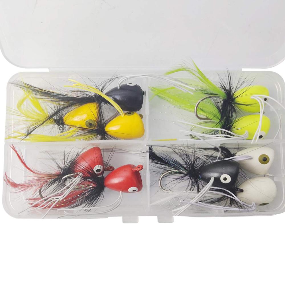Super Realistic Flies Bass Flies Popper Flies Fly Dry Fly Fishing Flies Kit Trout Streamer Fly Poppers
